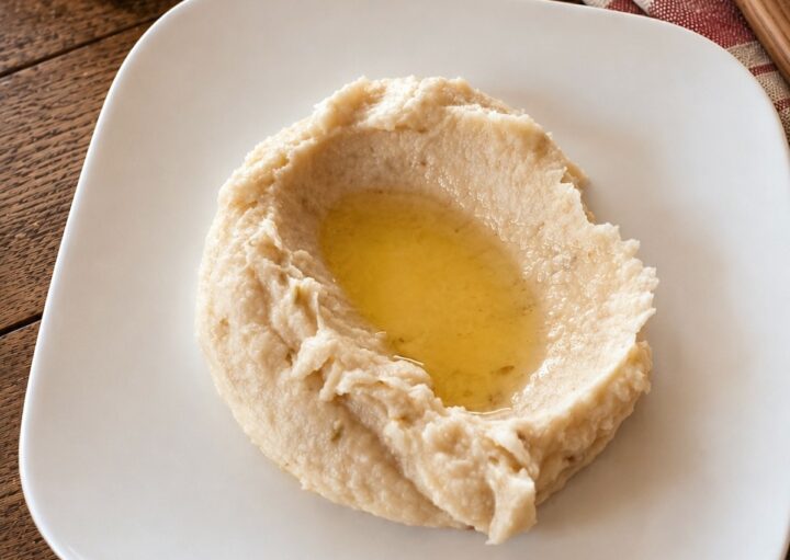 Houmous de haricots blancs à l'huile de noix - Benoit Jarrige